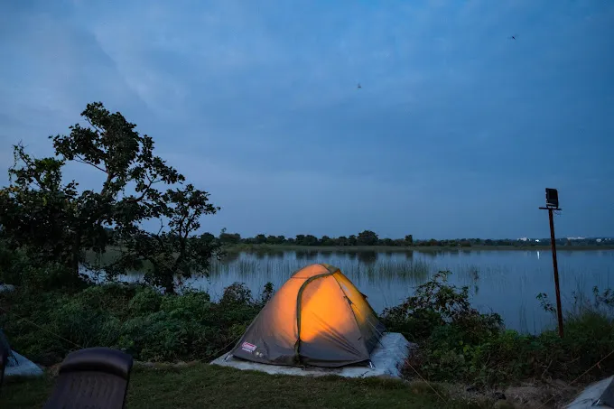 penguin lakeside camping near ananthagiri hills